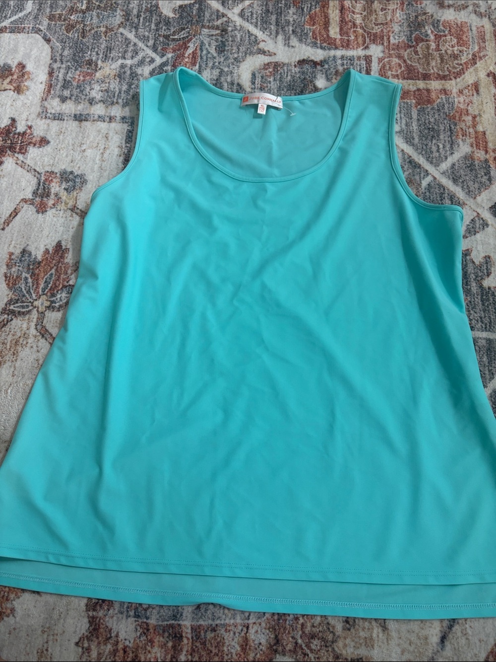 Jude Connally Sleeveless Tank Top - Turquoise